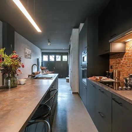 Warm Industrial House With Terrace Near The *